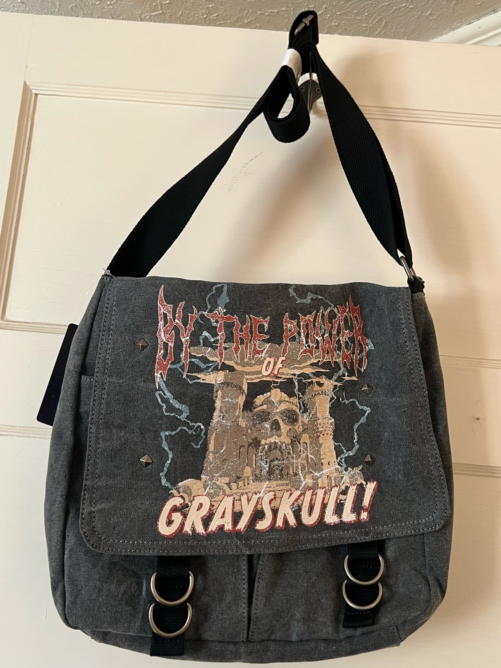 Masters of the Universe Grayskull Messenger Bag